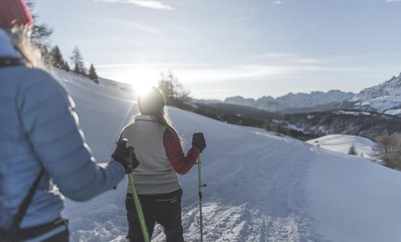 Winter hiking
