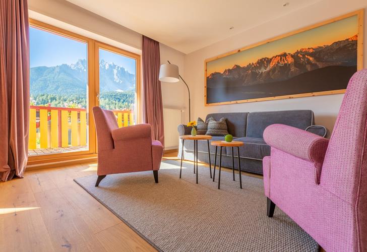 Wohnzimmer Suite Dolomiti