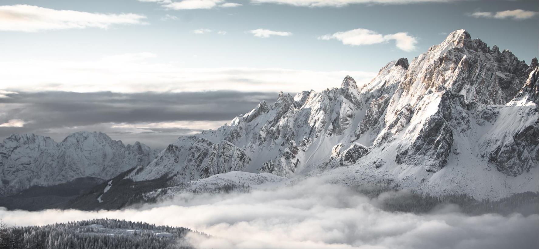 Die Dolomiten im Winter