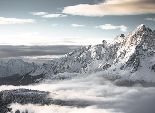 Die Dolomiten im Winter