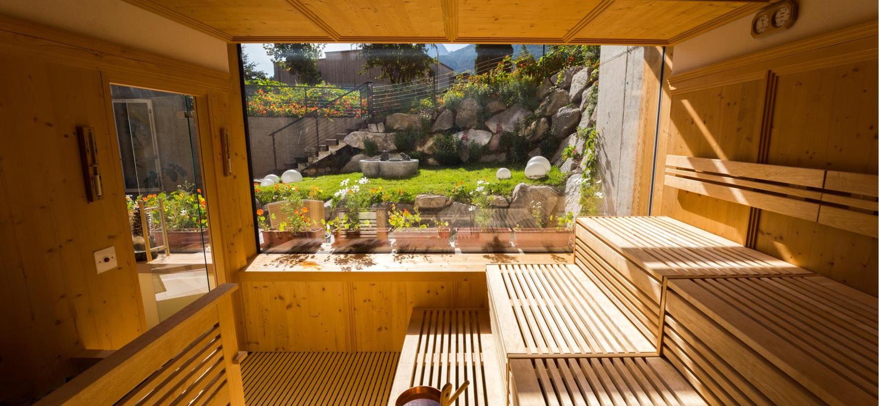 Panoramic sauna