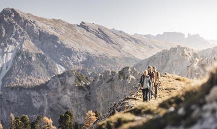 Wandern im Herbst