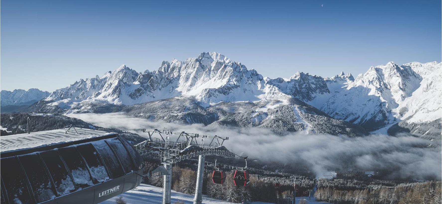 Le Dolomiti in inverno