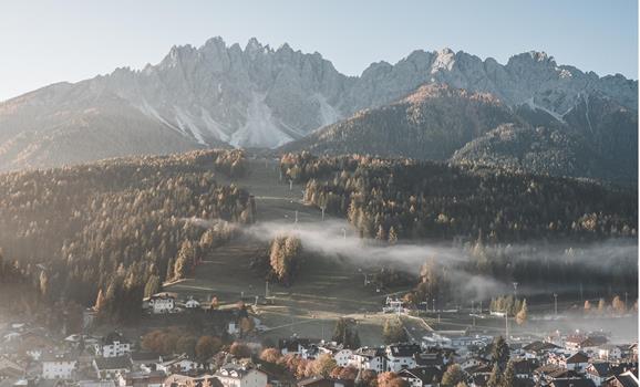 Innichen in autumn