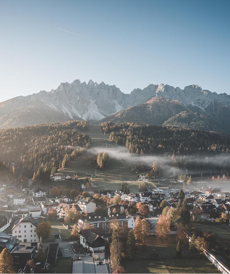 Innichen in autumn