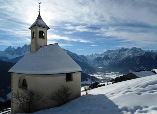 Inverno sulle Dolomiti
