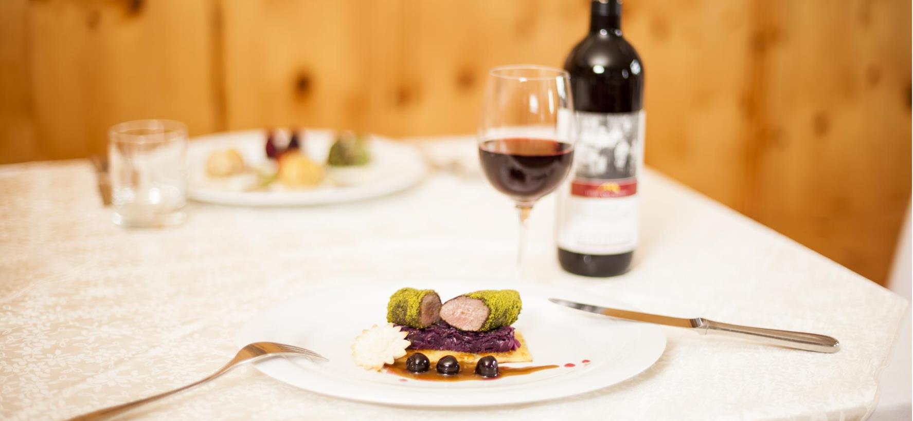 Culinary delights at Hotel Villa Stefania in the Pustertal Valley