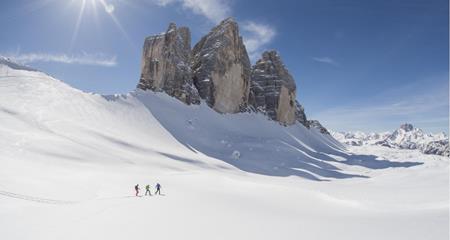 Scialpinismo Tre Cime